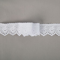 Шитье Gamma 40 мм GYEM-4002 в рулоне 9 м 0.2 м Турция белый