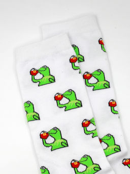 Носки р.40-45 Лягушка с чаем - Krumpy фото 2
