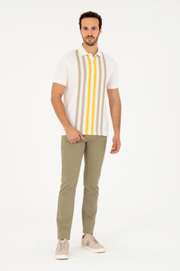 U. S. Polo Assn / Мужские джинсовые брюки цвета хаки - U.s. polo assn фото 3