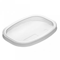 Цена за 50 шт. Контейнер одноразовый из полипропилена 0,2л 13,9х10,2х3см, с крышкой, прозрачный, ГОСТ Р 50962-96 (Россия) - Домашняя Мода фото 4