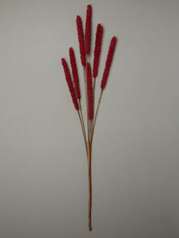 Ветка декоративная 7 веток 80 см / RW-316-2 /уп 12/144/винный цвет - Галеонтрейд фото 2