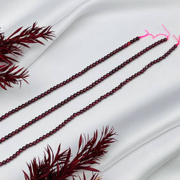 Бусины для украшений из Граната (90 бусин)