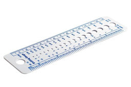 Пластиковая измерительная линейка Maxwell Accessories для спиц арт. М009