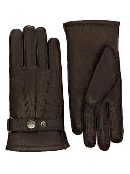 Перчатки мужские н/м ягн OS620 brown - Eleganzza фото 2