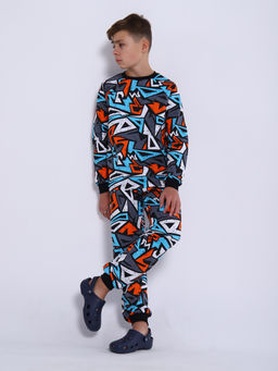 Пижама Макар черный - Ладошки фото 3