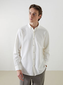 Slim Fit Uzun Kollu Erkek G?mlek