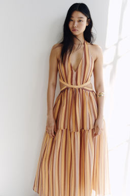 Vestido cut-out con escote halter - H&m фото 4