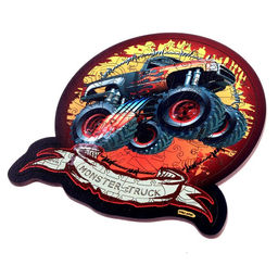 Фигурный пазл в рамке «Монстер трак», 55 деталей