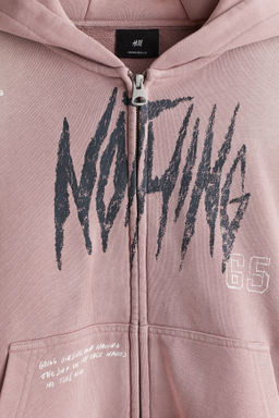 Chaqueta sudadera con cremallera Oversized Fit - H&m фото 5