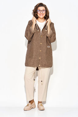 Костюм Liliana 1509-1507 шоколад+экрю