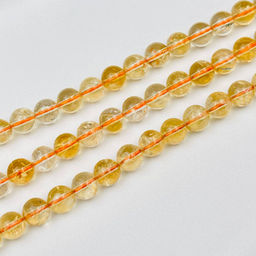 Бусины для украшений из Цитрина (46 бусин)