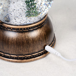 Светильник настольный новогодний 11х11х24 см / NG206-57 /уп 12/ музыкальный - Галеонтрейд фото 3