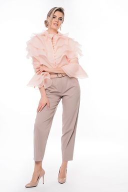 NOBBY, Женские брюки 69-212/4 (темный беж) фото 2