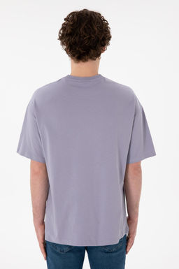 Erkek Oversize Fit Bisiklet Yaka Gri Ti__rt Sepette S_rpriz _ndirim - U.s. polo assn фото 6