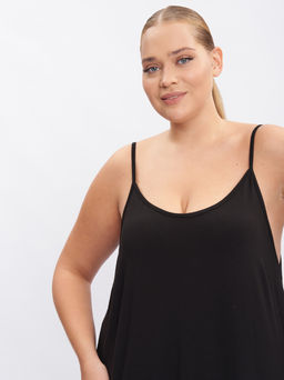 Сарафан трикотажный SA22003BLK01 - Артесса фото 5