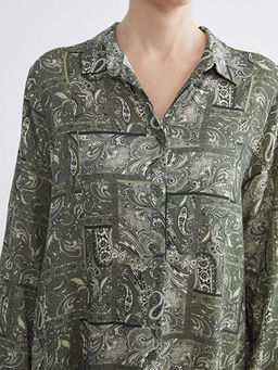 Desenli Kad?n G?mlek Tunik