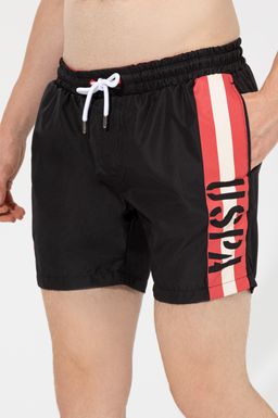 U. S. Polo Assn Мужские черные шорты для плавания - U.s. polo assn фото 2