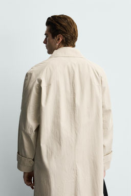 GABARDINA REGULAR FIT / Beige - Zara фото 3