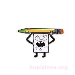Брошь-значок Bored SpongeBob