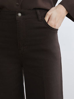 Wideleg Kad?n Jean Pantolon