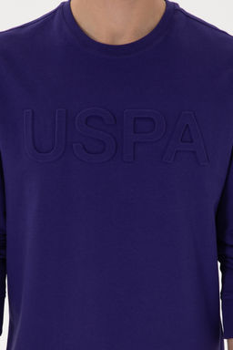 Erkek Mor Basic Sweatshirt - U.s. polo assn фото 13