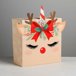 Коробка складная Единорог, 25 х 25 х 10 см - Дарите счастье фото 2