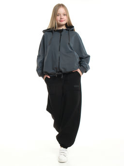 Комплект для девочки 22-4066 графит