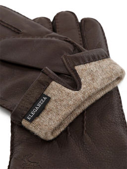 Перчатки мужские 100% ш HS626 d.brown - Eleganzza фото 3