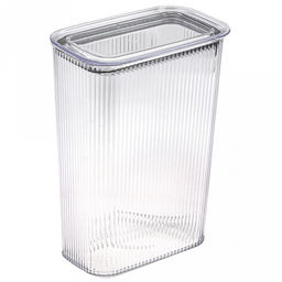 Контейнер для сыпучих продуктов пластмассовый "Рим" 2л, 15х9,1х21см (Россия)