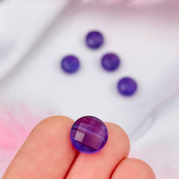 Бусины для украшений из Аметиста (5 шт)