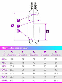 Полукомбинезон 3л2722 салатовый неон