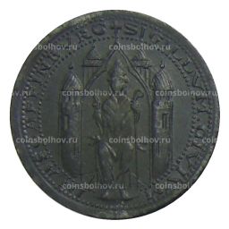 Монета 10 пфеннигов 1917 года Германия Нотгельд Ашаффенбург