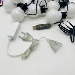 Гирлянда уличная Лампочка матовая с солнечной батареей (арт. A614-28) - Ип лебедев о.ю фото 5