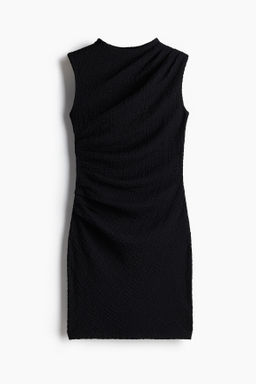 Vestido ajustado con dise?o drapeado