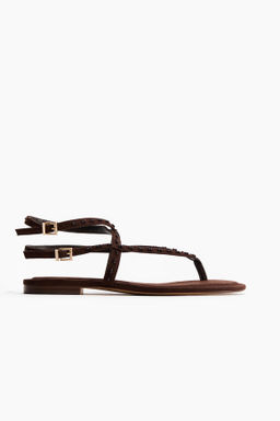 Sandalias de tiras con cuentas decorativas - H&m фото 2