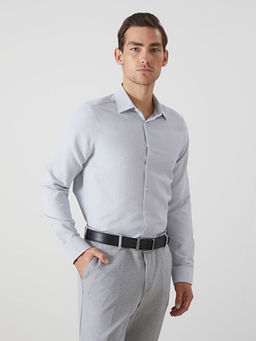 Slim Fit Uzun Kollu Arm?rl? Erkek G?mlek