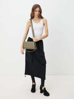 Женская сумка на плечо TENDANCE Артикул 4458864, серо-зеленый фото 3