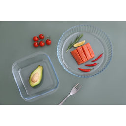 Форма для запекания Доляна Лазанья, 1.1 л, 21.518.55.5 см, квадратная, жаропрочное стекло, прозрачная  фото 9