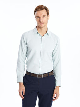 Slim Fit Uzun Kollu Arm?rl? Erkek G?mlek