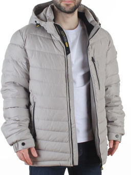D6373 GRAY Куртка мужская зимняя (200 гр. холлофайбер)