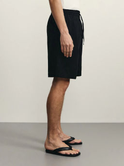 Шорты relax fit со льном / Zarina фото 4