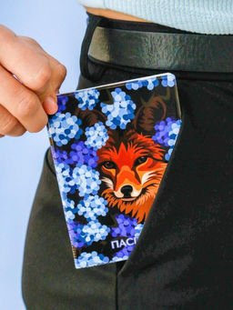 ОБЛОЖКА ДЛЯ ПАСПОРТА Sly fox, плотность 600 мкм