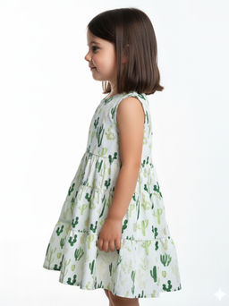 Платье для малышей UD 6485 кактусы - Mini maxi фото 3