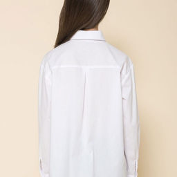 PELICAN, блузка для девочек, Белый фото 5