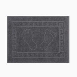 Полотенце махровое для ног 50х70см, серый 100% хлопок, 400 г/м - Текстиль центр фото 2