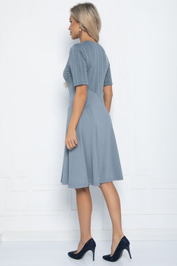 Платье Эрин (серое) П11425 - Lt collection фото 2