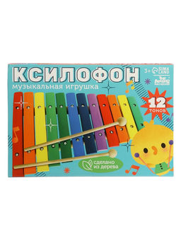 Музыкальная игрушка «Ксилофон», 12 тонов, 2 палочки