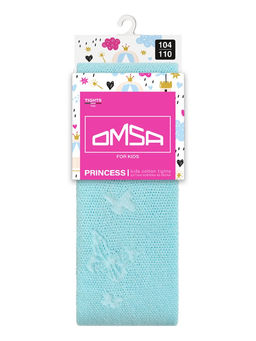 OMSA kids Collant 12A01-2 с ажур рис (бабочки) - bianco  фото 6