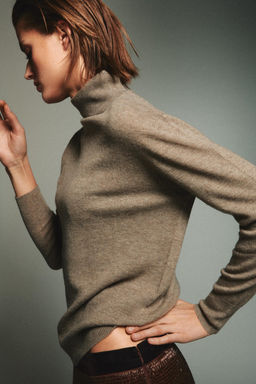 100% EXTRA SOFT WOOL JUMPER - Zara фото 13