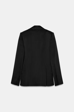 ZW COLLECTION LIMITED EDITION SATIN BLAZER - Zara фото 8
